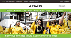 Desktop Screenshot of lepolyedre.fr